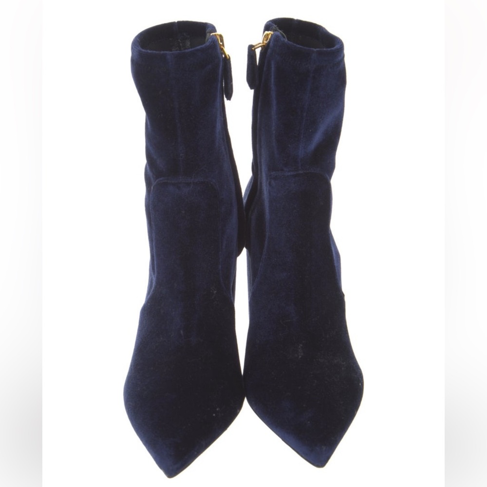 Prada Velvet Heeled Boots - Picture 4 of 7